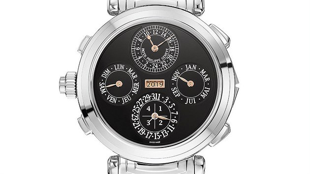 Luxusn nramkov hodinky Patek Philippe Grandmaster Chime se dvma selnky se v loni v listopadu na enevsk aukci sn Christies vydraily za rekordnch 31 milion dolar.