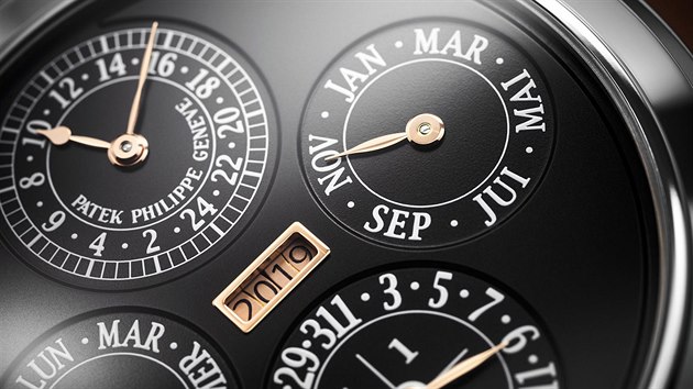Luxusn nramkov hodinky Patek Philippe Grandmaster Chime se dvma selnky se v loni v listopadu na enevsk aukci sn Christies vydraily za rekordnch 31 milion dolar.