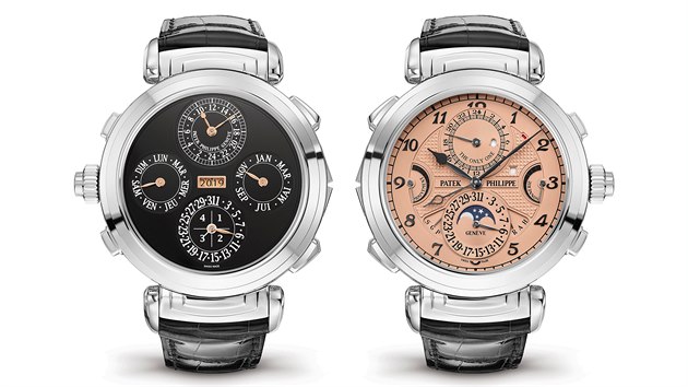 Luxusn nramkov hodinky Patek Philippe Grandmaster Chime se dvma selnky se vloni v listopadu na enevsk aukci sn Christies vydraily za rekordnch 31 milion dolar.
