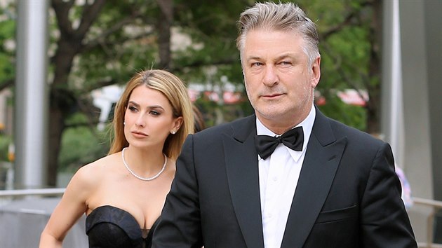 Alec Baldwin s manelkou Hilari Baldwinovou (New York, 20. kvtna 2019)