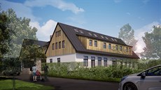 Vizualizace domu Studnice Vizualizace domu Studnice