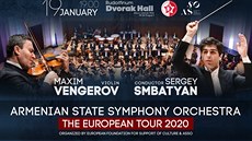 Evropské turné 2020. Maxim Vengerov & Arménský symfonický orchestr Evropské turné 2020. Maxim Vengerov & Arménský symfonický orchestr