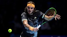 Stefanos Tsitsipas na londýnském Turnaji mistr.