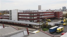 Třídírna České pošty v pražských Malešicích (15. listopadu 2019) Třídírna České pošty v pražských Malešicích (15. listopadu 2019)