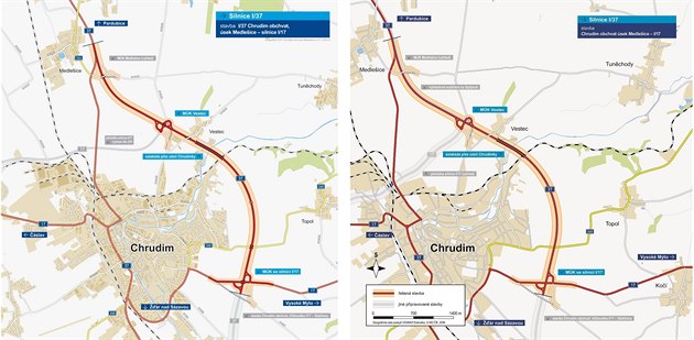 Kudy severní obchvat Chrudimi povede, neví zatím ani editelství silnic a...