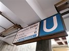 Vestibul stanice metra Smíchovské nádraží se proměnil na stanici U-Bahn západního Německa z roku 1989. Vestibul stanice metra Smíchovské nádraží se proměnil na stanici U-Bahn západního Německa z roku 1989.