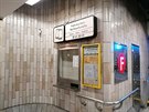 Vestibul stanice metra Smíchovské nádraží se proměnil na stanici U-Bahn západního Německa z roku 1989. Vestibul stanice metra Smíchovské nádraží se proměnil na stanici U-Bahn západního Německa z roku 1989.