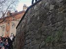 Odhalení pomníku Jiřího Hrzána v Táboře. Odhalení pomníku Jiřího Hrzána v Táboře.