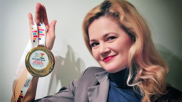Autorkou medaile pro Hry IX. zimní olympiády dětí a mládeže 2020 konané v... Autorkou medaile pro Hry IX. zimní olympiády dětí a mládeže 2020 konané v...