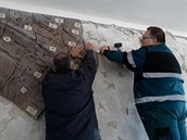 Mozaiku sochaře zachránili na poslední chvíli Mozaiku sochaře zachránili na poslední chvíli