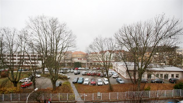 Pavilon H Dtsk nemocnice Brno uvoln msto parkovacmu domu.