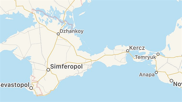 Apple Maps zobrazuj uivatelm v Rusku oblast Krymu jako soust ruskho zem