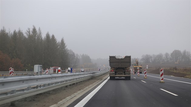 Dlnice D3 bude od 10. prosince 2019 del o 10 kilometr. editelstv silnic a dlnic oteve sek evtn - Borek na eskobudjovicku.