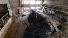 Současný stav rekonstrukce Domu kultury Poklad v Ostravě-Porubě. (20. listopadu... Současný stav rekonstrukce Domu kultury Poklad v Ostravě-Porubě. (20. listopadu...