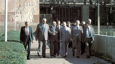 Delegace severomoravského krajského výboru KSČ vedená komunistickým krajským... Delegace severomoravského krajského výboru KSČ vedená komunistickým krajským...