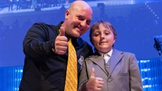 Trombonista zlínského Avion Bandu Martin Šidlík daroval kostní dřeň malému... Trombonista zlínského Avion Bandu Martin Šidlík daroval kostní dřeň malému...