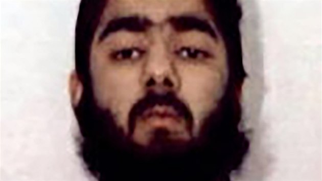 Londnsk terorista Usman Khan na archivn nedatovan fotografii.