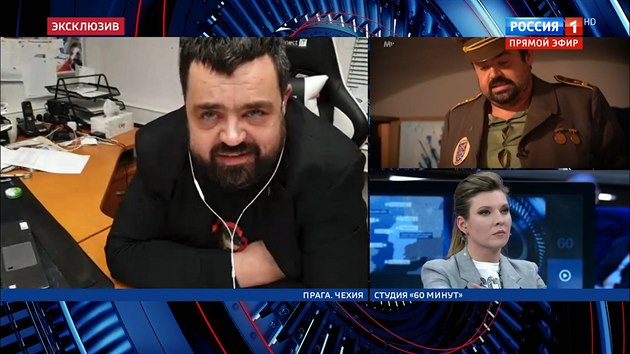 Vystoupen starosty Novotnho v televizi Rossija 1 (29. listopadu 2019)