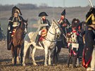 Austrerlitz 2019. Akce věnovaná 214 výročí bitvy u Slavkova. Napoleona představovat pan Mark Schneider z USA. Austrerlitz 2019. Akce věnovaná 214 výročí bitvy u Slavkova. Napoleona představovat pan Mark Schneider z USA.