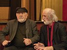 Profesor Josef Jařab a profesor Jindřich Štreit na přednášce 30 let svobody v Bohuňovicích konané 4.12.2019. Profesor Josef Jařab a profesor Jindřich Štreit na přednášce 30 let svobody v Bohuňovicích konané 4.12.2019.