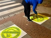 Nové piktogramy mají přispět k větší bezpečnosti dopravy v Opavě. Nové piktogramy mají přispět k větší bezpečnosti dopravy v Opavě.