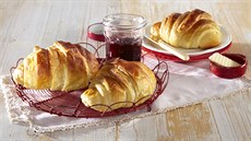 Domácí máslové croissanty Domácí máslové croissanty