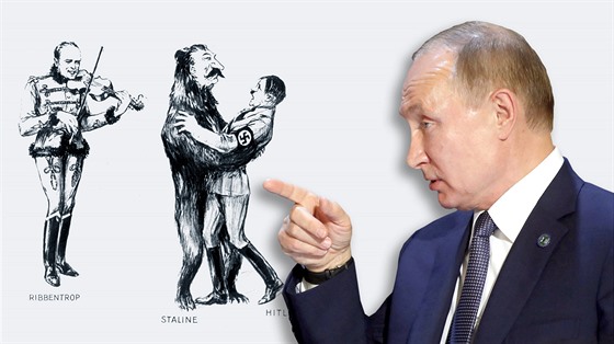 Jako nestoudnou le" oznail ruský prezident Vladimir Putin postoj Evropské...