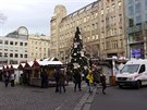 Vánoční atmosféra pod palácem Koruna. Vánoční atmosféra pod palácem Koruna.