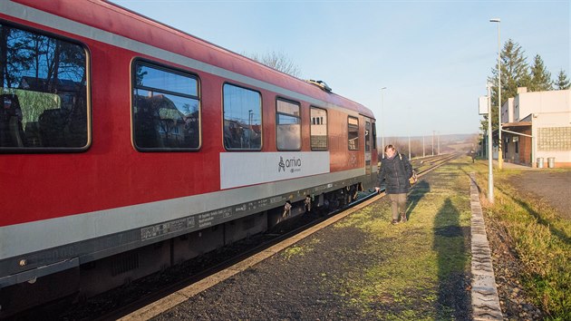 Zlnsk kraj zaal v sti Zlnskho kraje vyuvat slueb dopravce Arriva vlaky.