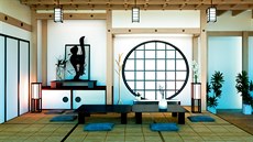 Tatami. Jedná se o multifunkční místnost japonské domácnosti. Přes den slouží... Tatami. Jedná se o multifunkční místnost japonské domácnosti. Přes den slouží...