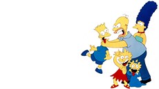 Rodina Simpsonových na kresbě Matta Groeninga z roku 1989. Rodina Simpsonových na kresbě Matta Groeninga z roku 1989.