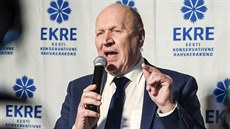 Estonský ministr vnitra a šéf protiimigrační Konzervativní lidové strany (EKRE)... Estonský ministr vnitra a šéf protiimigrační Konzervativní lidové strany (EKRE)...