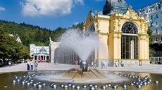 Mariánské Lázně: Zpívající fontána Mariánské Lázně: Zpívající fontána