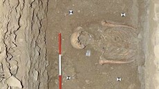Archeologové, kteří hledají v jaroměřickém chrámu svaté Markéty podobu... Archeologové, kteří hledají v jaroměřickém chrámu svaté Markéty podobu...
