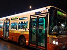 Vánoční Retrobus na lince 124. Vánoční Retrobus na lince 124.