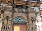 Clam-Gallasův palác v Husově ulici v Praze 1 na Starém Městě prochází revitalizací. Clam-Gallasův palác v Husově ulici v Praze 1 na Starém Městě prochází revitalizací.