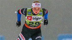 Tereza Beranová při sprintu v Planici Tereza Beranová při sprintu v Planici