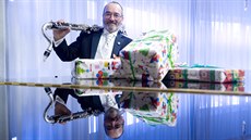 Ital Graziano Sanvito působí jako klarinetista orchestru Divadla F. X. Šaldy v... Ital Graziano Sanvito působí jako klarinetista orchestru Divadla F. X. Šaldy v...