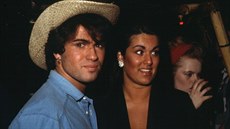 George Michael a jeho sestra Melanie v 80. letech George Michael a jeho sestra Melanie v 80. letech