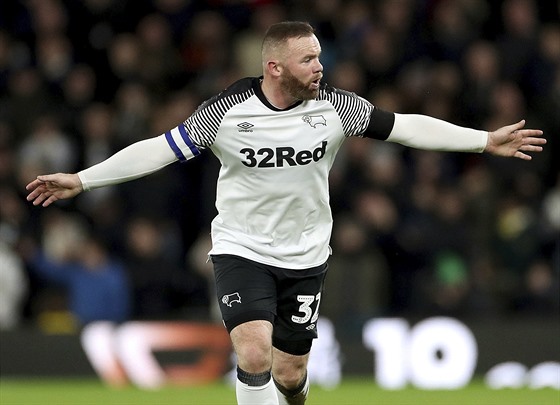 Wayne Rooney z Derby County