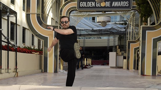 Ricky Gervais (Los Angeles, 3. ledna 2020)
