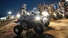 Čtyřkolkář Zdeněk Tůma při brzkém startu čtvrté etapy Dakaru Čtyřkolkář Zdeněk Tůma při brzkém startu čtvrté etapy Dakaru