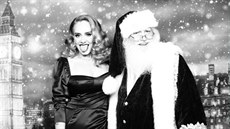 Pohublá zpvaka Adele se na sociálních sítích ped Vánoci pochlubila fotkou se...