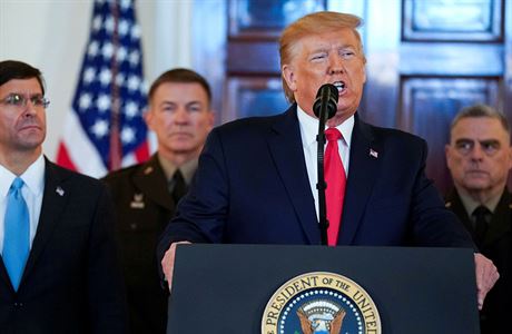 Svět se bojí. Válku rozpoutaly i malichernější věci než zabití generála Americký prezident Donald Trump (8. ledna 2020) | na serveru Lidovky.cz | aktuální zprávy