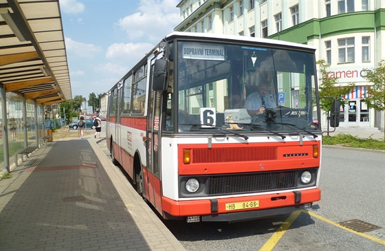 Karosa B 732 byla vbec prvním autobusem, který havlíkobrodské technické...