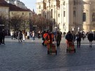Krásně uklizené náměstí. Krásně uklizené náměstí.