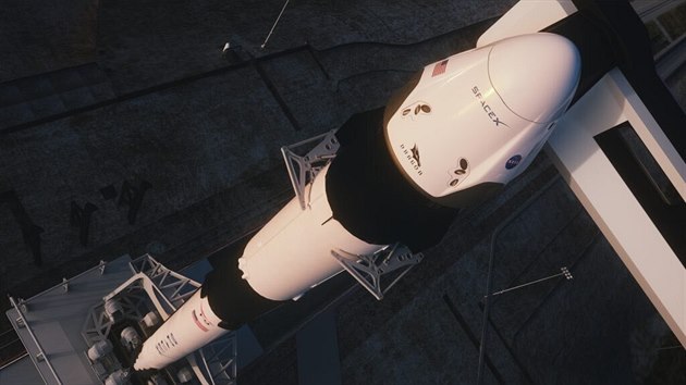 Americk soukrom vesmrn spolenost SpaceX provedla bezpenostn test sv lodi Crew Dragon. (18. ledna 2020)