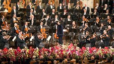 Novoroční koncert Vídeňské filharmonie pod vedením lotyšského dirigenta Andrise... Novoroční koncert Vídeňské filharmonie pod vedením lotyšského dirigenta Andrise...