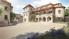 V areálu hospodářského dvora v pražské Troji vyrostly luxusní byty. V areálu hospodářského dvora v pražské Troji vyrostly luxusní byty.
