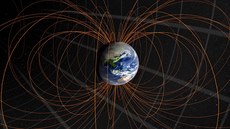 Magnetosféra tvoí kolem Zem jakýsi magnetický detník, který odráí dé...